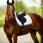 PS of Sweden Saddle Pad Jump Elite - White - PS of Sweden - Equiluxe Tack