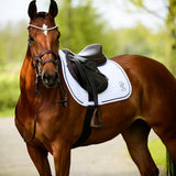 PS of Sweden Saddle Pad Jump Elite - White - PS of Sweden - Equiluxe Tack
