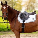 PS of Sweden Saddle Pad Jump Elite - White - PS of Sweden - Equiluxe Tack