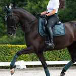 PS of Sweden Saddle Pad Jump Ruffle - Midnight Green - PS of Sweden - Equiluxe Tack