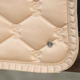 PS of Sweden Saddle Pad Jump Ruffle - Sand - PS of Sweden - Equiluxe Tack