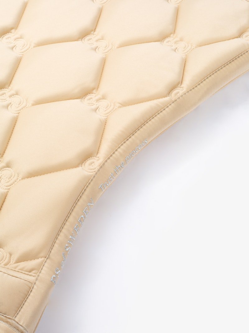 PS of Sweden Saddle Pad Jump Ruffle - Sand - PS of Sweden - Equiluxe Tack