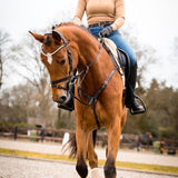 PS of Sweden Saddle Pad Jump Ruffle - Sand - PS of Sweden - Equiluxe Tack