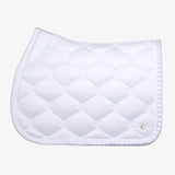 PS of Sweden Saddle Pad Jump Ruffle - White - PS of Sweden - Equiluxe Tack