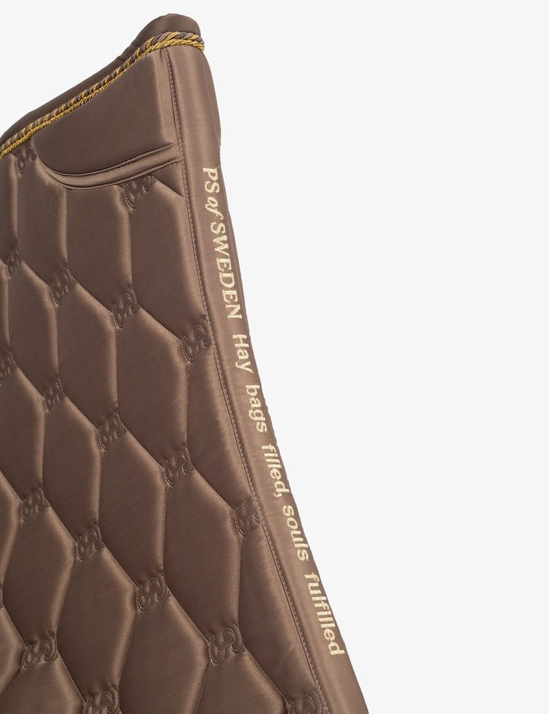 PS of Sweden Saddle Pad Jump Signature - Greige - PS of Sweden - Equiluxe Tack
