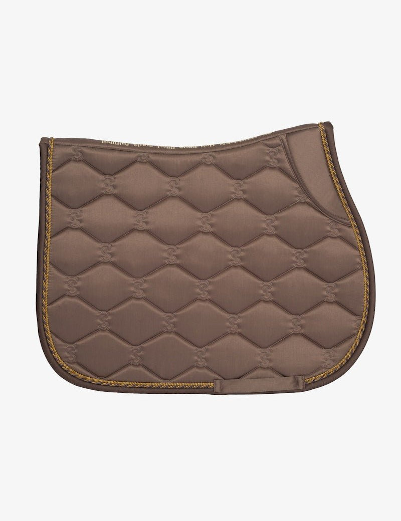 PS of Sweden Saddle Pad Jump Signature - Greige - PS of Sweden - Equiluxe Tack
