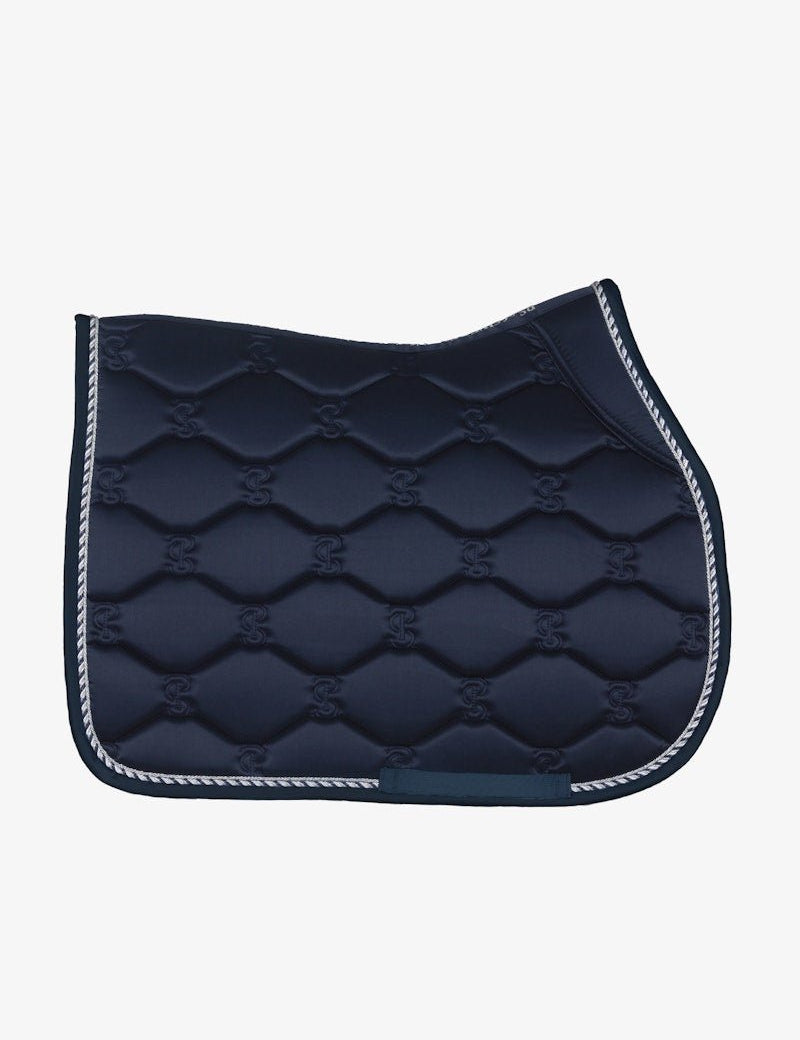 PS of Sweden Saddle Pad Jump Signature - Navy - PS of Sweden - Equiluxe Tack