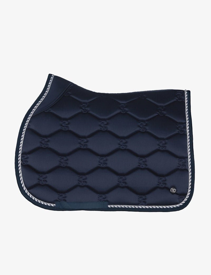 PS of Sweden Saddle Pad Jump Signature - Navy - PS of Sweden - Equiluxe Tack
