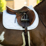 PS of Sweden Saddle Pad Jump Signature - White - PS of Sweden - Equiluxe Tack