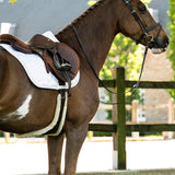 PS of Sweden Saddle Pad Jump Signature - White - PS of Sweden - Equiluxe Tack