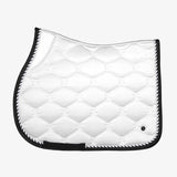 PS of Sweden Saddle Pad Jump Signature - White/Black - PS of Sweden - Equiluxe Tack