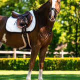 PS of Sweden Saddle Pad Jump Signature - White/Black - PS of Sweden - Equiluxe Tack