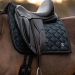 PS of Sweden Saddle Pad Tartan Checked Dressage - Midnight green - PS of Sweden - Equiluxe Tack