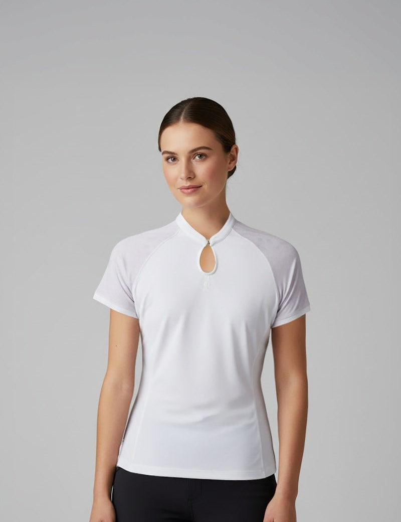 PS of Sweden Selena Mesh Paneled Top - PS of Sweden - Equiluxe Tack