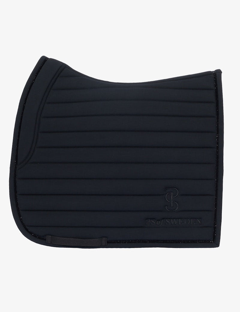PS of Sweden Stripe Dressage Saddle Pad - Black - PS of Sweden - Equiluxe Tack
