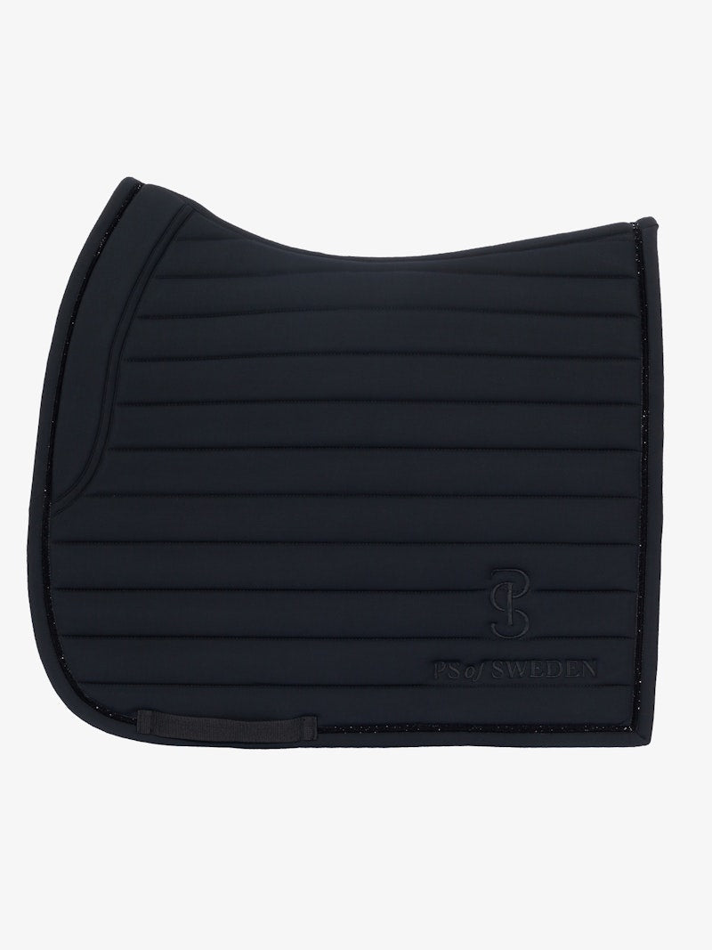 PS of Sweden Stripe Dressage Saddle Pad - Black - PS of Sweden - Equiluxe Tack