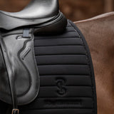 PS of Sweden Stripe Dressage Saddle Pad - Black - PS of Sweden - Equiluxe Tack