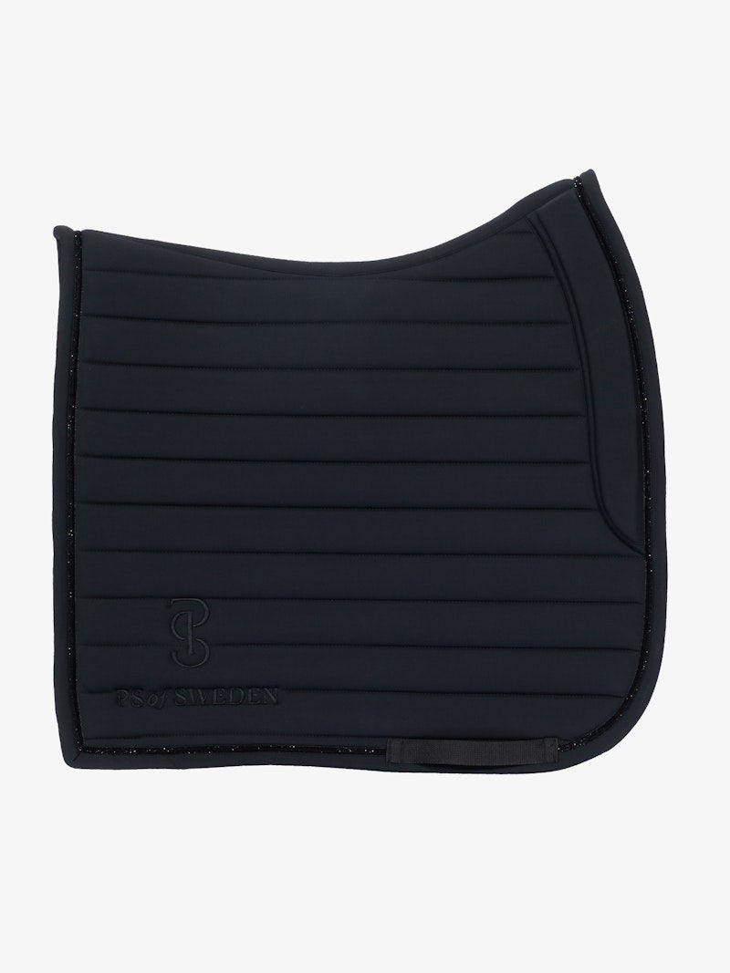 PS of Sweden Stripe Dressage Saddle Pad - Black - PS of Sweden - Equiluxe Tack