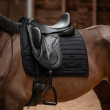 PS of Sweden Stripe Dressage Saddle Pad - Black - PS of Sweden - Equiluxe Tack