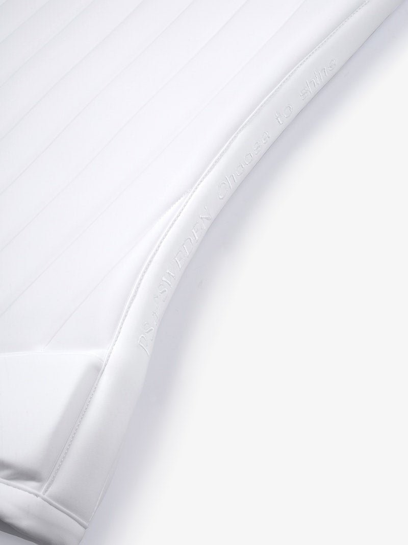 PS of Sweden Stripe Dressage Saddle Pad - White - PS of Sweden - Equiluxe Tack