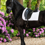 PS of Sweden Stripe Dressage Saddle Pad - White - PS of Sweden - Equiluxe Tack
