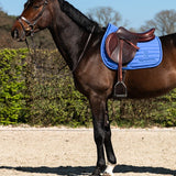 PS of Sweden Stripe Jump Saddle Pad - Blue Violet - PS of Sweden - Equiluxe Tack
