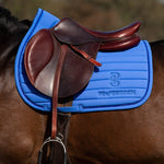 PS of Sweden Stripe Jump Saddle Pad - Blue Violet - PS of Sweden - Equiluxe Tack