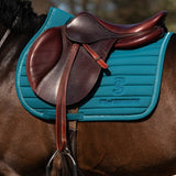 PS of Sweden Stripe Jump Saddle Pad - Jade Noir - PS of Sweden - Equiluxe Tack