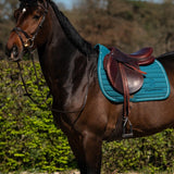 PS of Sweden Stripe Jump Saddle Pad - Jade Noir - PS of Sweden - Equiluxe Tack
