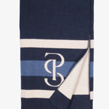 PS of Sweden Striped Wool Blanket - Navy - PS of Sweden - Equiluxe Tack