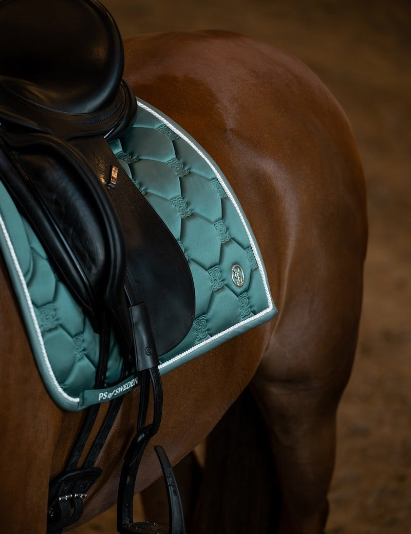 PS of Sweden The Essence Dressage Saddle Pad - Minty Mirage - PS of Sweden - Equiluxe Tack