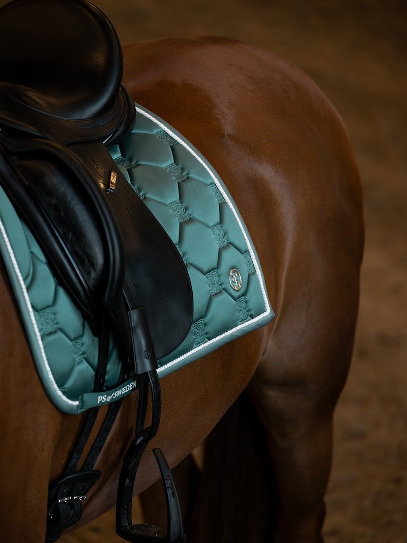 PS of Sweden The Essence Dressage Saddle Pad - Minty Mirage - PS of Sweden - Equiluxe Tack