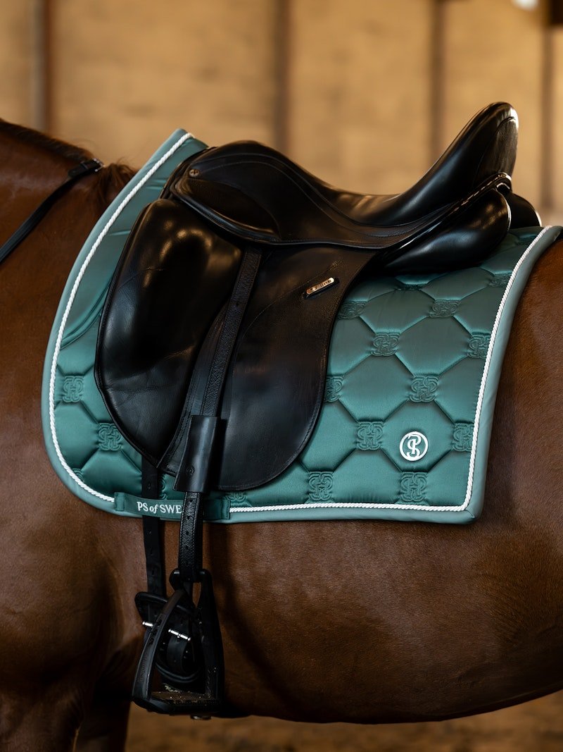 PS of Sweden The Essence Dressage Saddle Pad - Minty Mirage - PS of Sweden - Equiluxe Tack