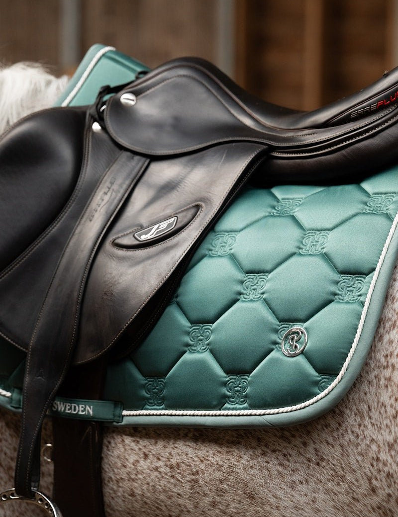 PS of Sweden The Essence Jump Saddle Pad - Minty Mirage - PS of Sweden - Equiluxe Tack