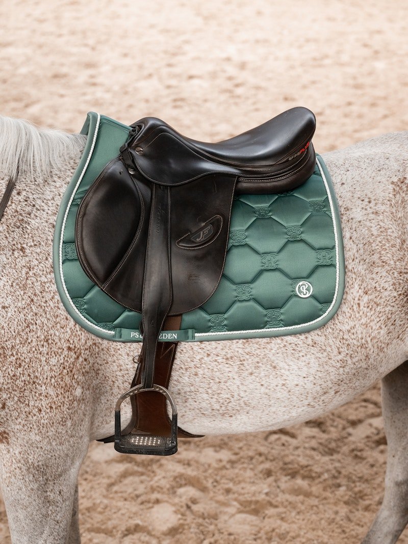 PS of Sweden The Essence Jump Saddle Pad - Minty Mirage - PS of Sweden - Equiluxe Tack