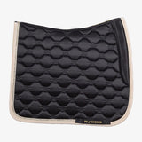 PS of Sweden Vintage Monogram Dressage Saddle Pad - Black - PS of Sweden - Equiluxe Tack
