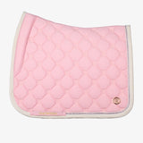 PS of Sweden Vintage Monogram Dressage Saddle Pad - Hortensia Pink - PS of Sweden - Equiluxe Tack