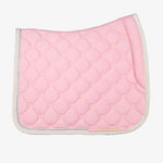 PS of Sweden Vintage Monogram Dressage Saddle Pad - Hortensia Pink - PS of Sweden - Equiluxe Tack
