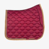 PS of Sweden Vintage Monogram Dressage Saddle Pad - Midnight Fuchsia - PS of Sweden - Equiluxe Tack