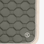 PS of Sweden Vintage Monogram Dressage Saddle Pad - Mist Green - PS of Sweden - Equiluxe Tack