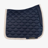 PS of Sweden Vintage Monogram Dressage Saddle Pad - Navy - PS of Sweden - Equiluxe Tack