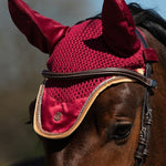 PS of Sweden Vintage Monogram Ear Bonnet - Midnight Fuchsia - PS of Sweden - Equiluxe Tack