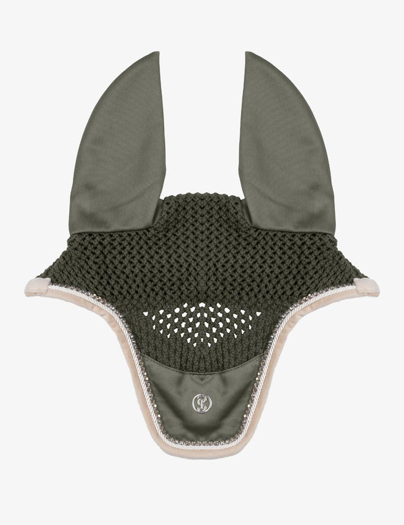 PS of Sweden Vintage Monogram Ear Bonnet - Mist Green - PS of Sweden - Equiluxe Tack