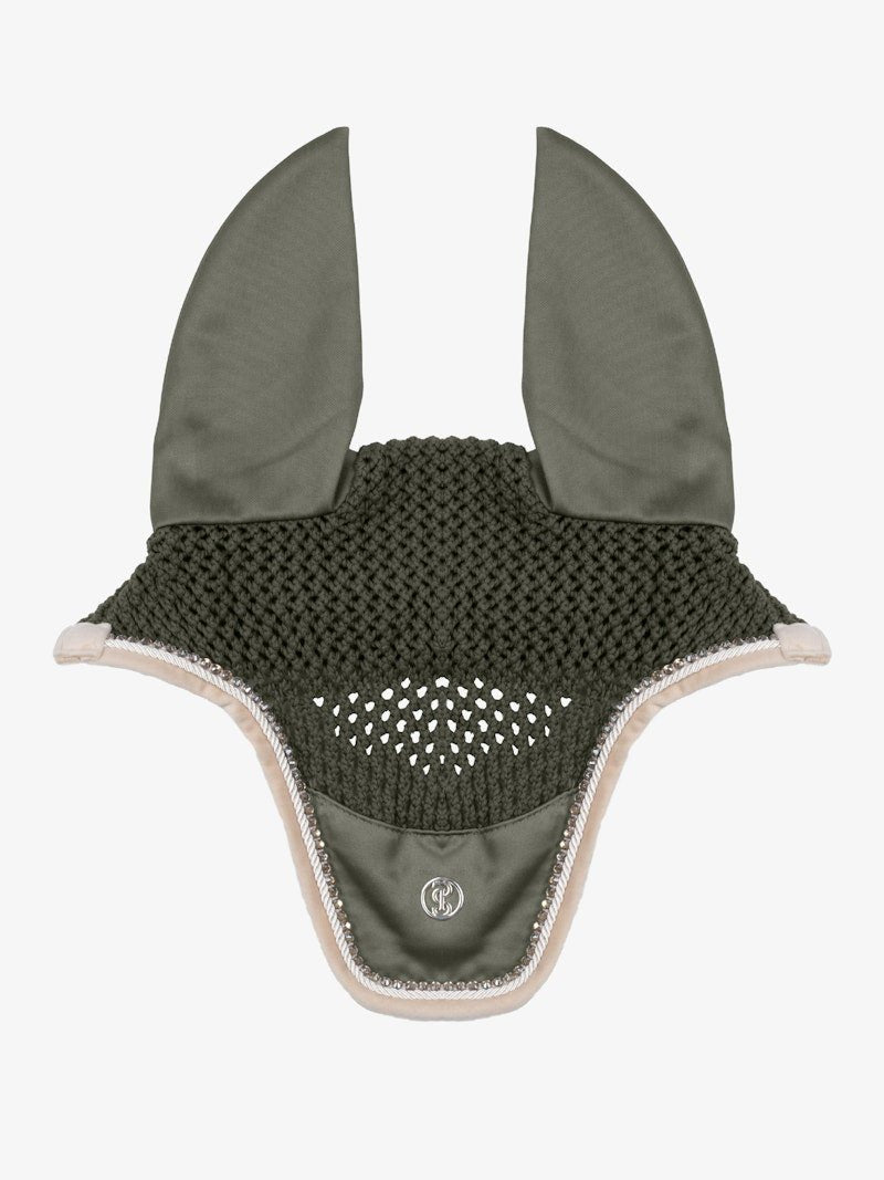 PS of Sweden Vintage Monogram Ear Bonnet - Mist Green - PS of Sweden - Equiluxe Tack
