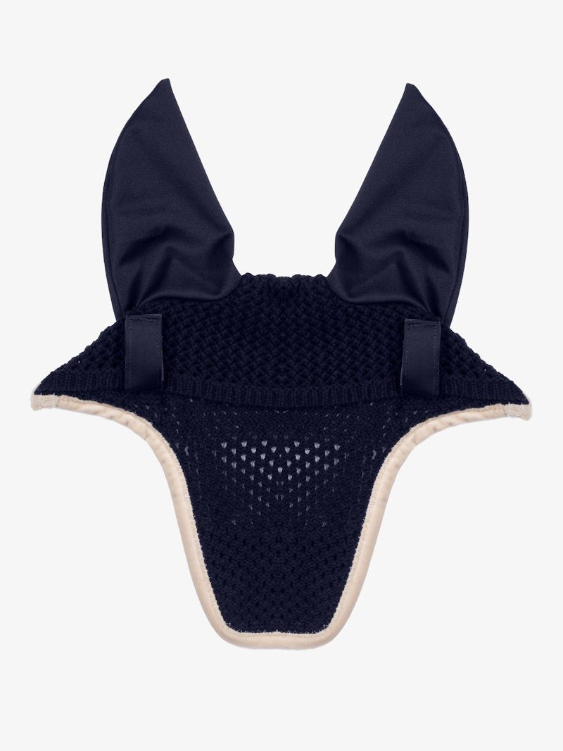 PS of Sweden Vintage Monogram Ear Bonnet - Navy - PS of Sweden - Equiluxe Tack