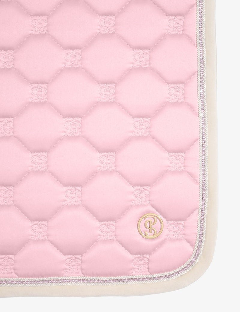 PS of Sweden Vintage Monogram Jump Saddle Pad - Hortensia pink - PS of Sweden - Equiluxe Tack