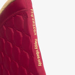 PS of Sweden Vintage Monogram Jump Saddle Pad - Midnight Fuchsia - PS of Sweden - Equiluxe Tack