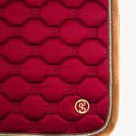 PS of Sweden Vintage Monogram Jump Saddle Pad - Midnight Fuchsia - PS of Sweden - Equiluxe Tack