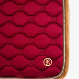 PS of Sweden Vintage Monogram Jump Saddle Pad - Midnight Fuchsia - PS of Sweden - Equiluxe Tack