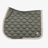 PS of Sweden Vintage Monogram Jump Saddle Pad - Mist Green - PS of Sweden - Equiluxe Tack